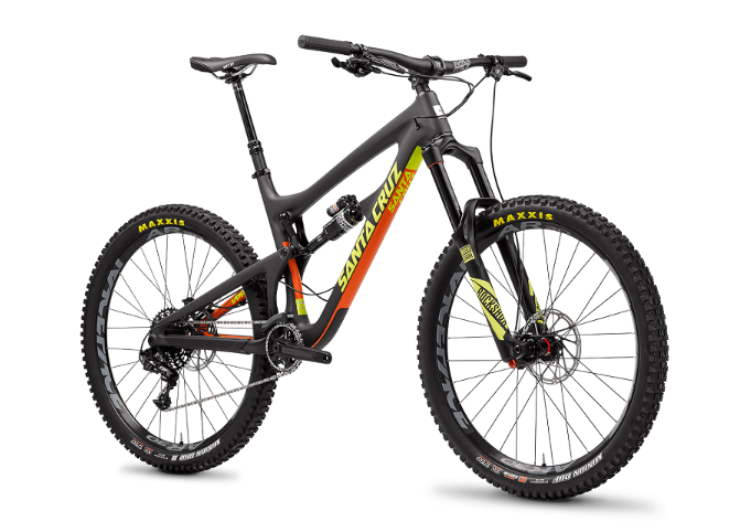 SANTA CRUZ 27,5" Nomad 3.0 C SAM 11G M grey/orange